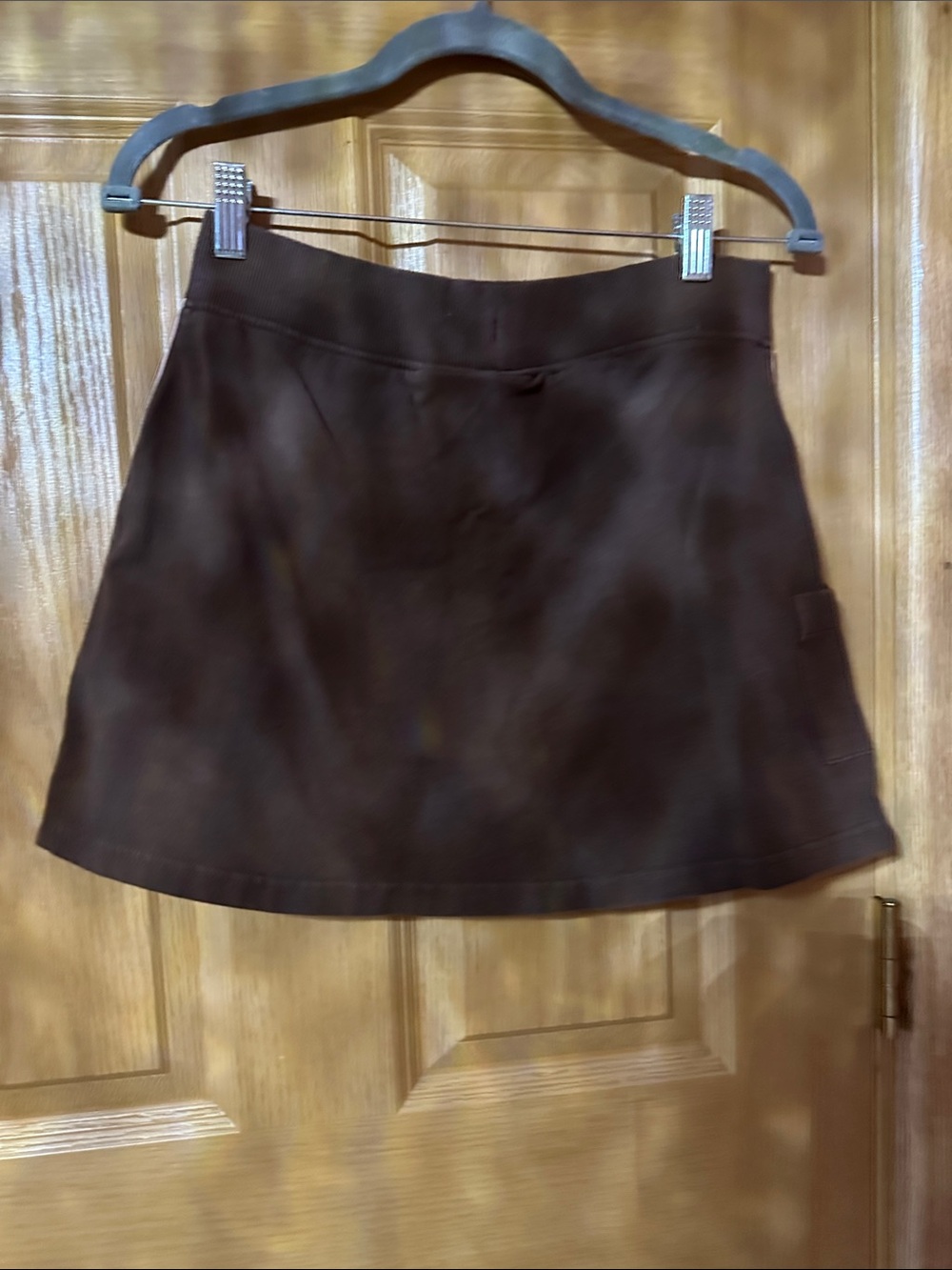 tek gear Brown Mini Skirt with Side Pocket - Picture 3 of 4